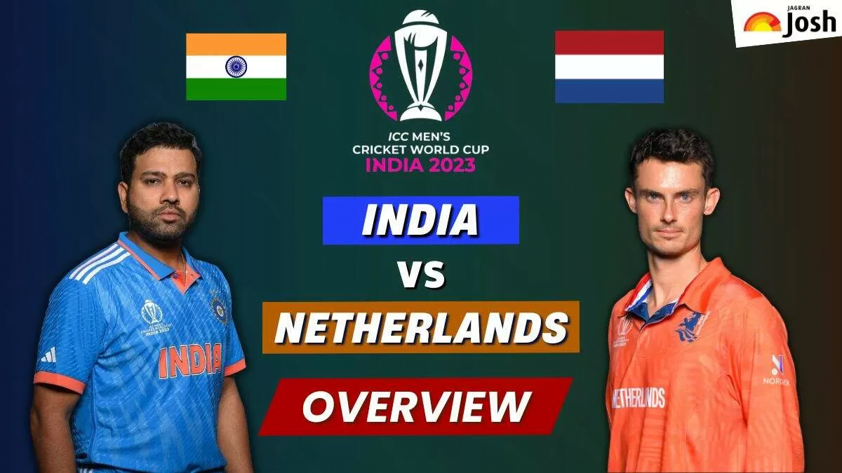 India vs Netherlands Live Score, World Cup 2023: Mohammed Siraj shatters Engelbrecht’s stumps, NED 6 down..